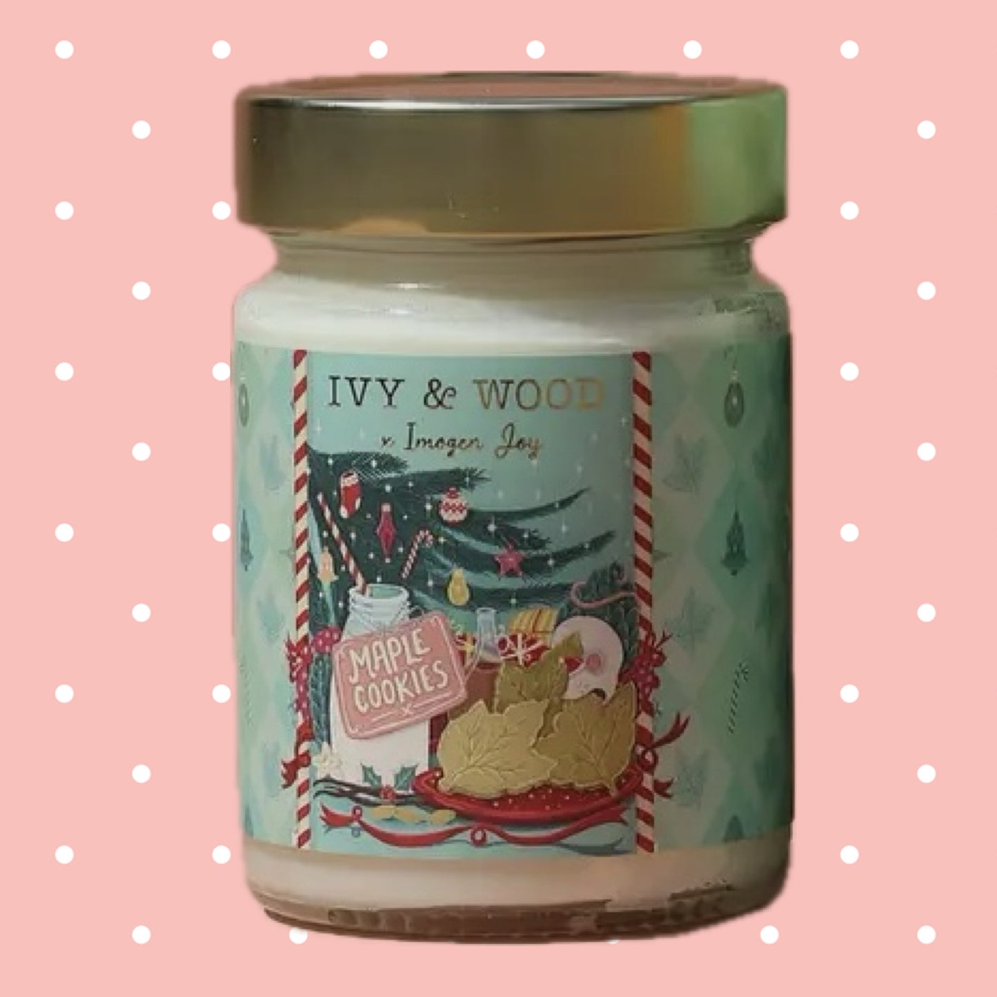 IVY & WOOD - "Maple Cookies"-Limited Edition Christmas Candle