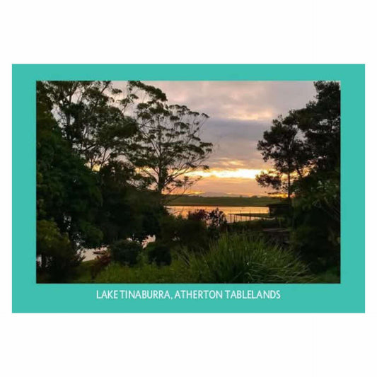 MAKIN' WHOOPEE - LAKE TINABURRA- POSTCARD