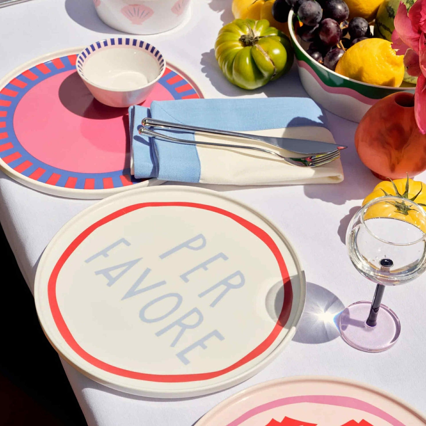 In The Roundhouse - "Per Favore" Plate