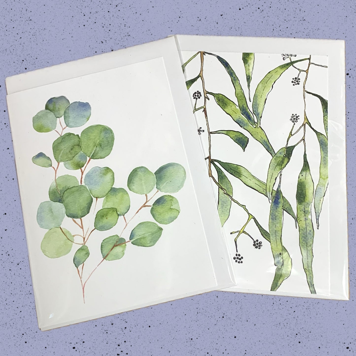 ESZTER'S CREATIONS- "Wattle"- Greeting Card