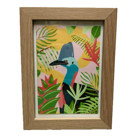 OUTER ISLAND "Cassowary"- Framed Image