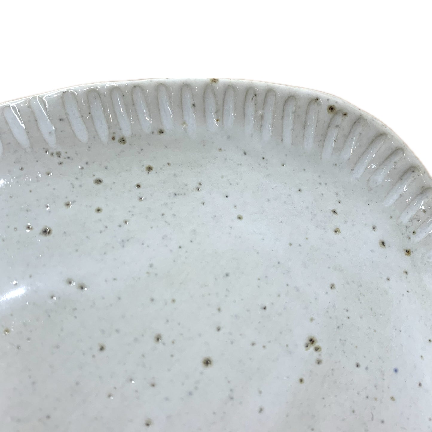 EARTH BY HAND- Hand Built White Oval Platter & Cheese Knife