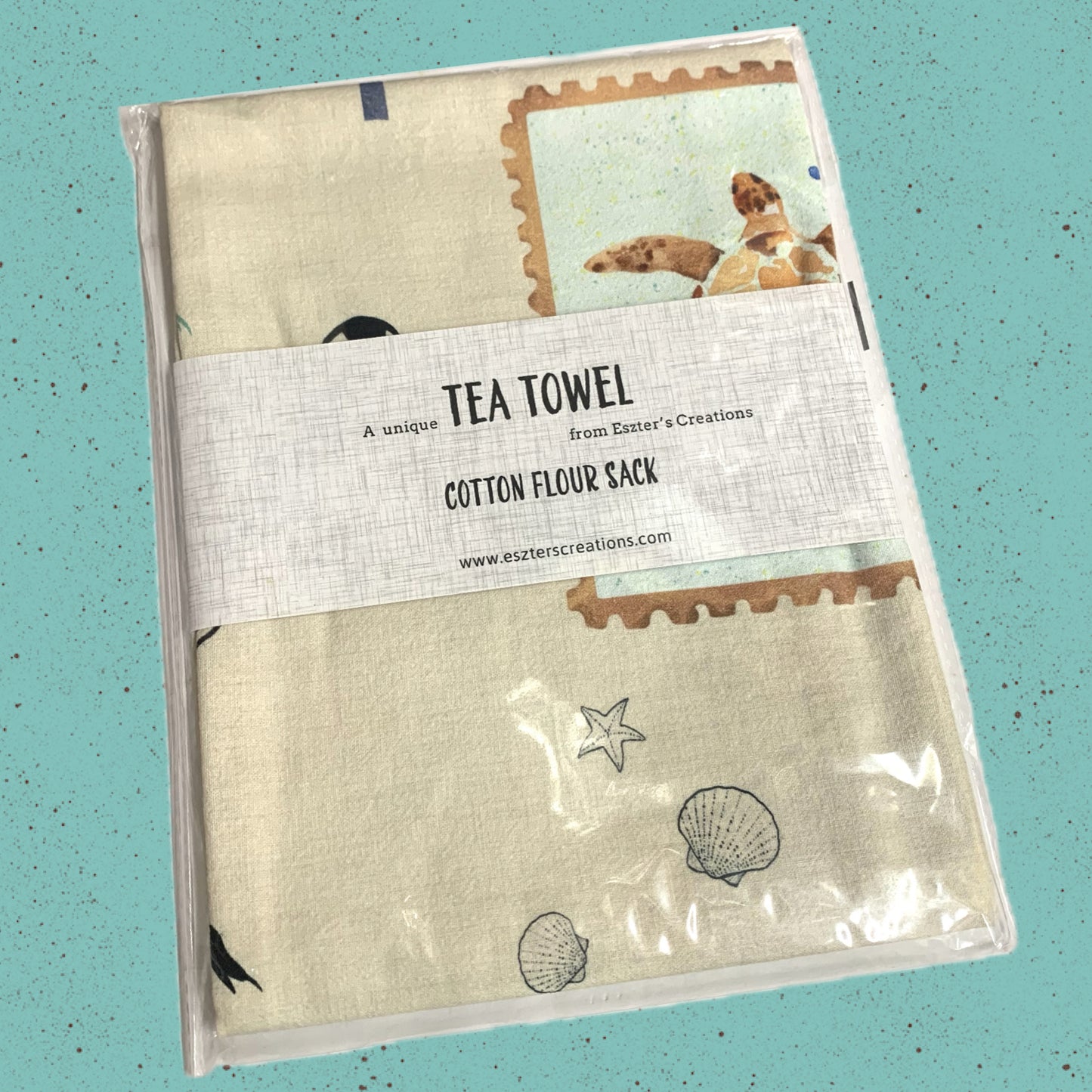 ESZTER'S CREATIONS - "Cairns"- Tea Towel