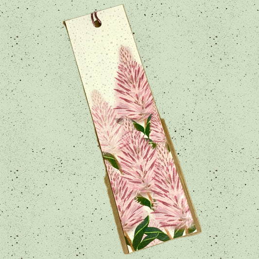 ESZTER'S CREATIONS- "Mulla Mulla" Bookmark- Textured Paper