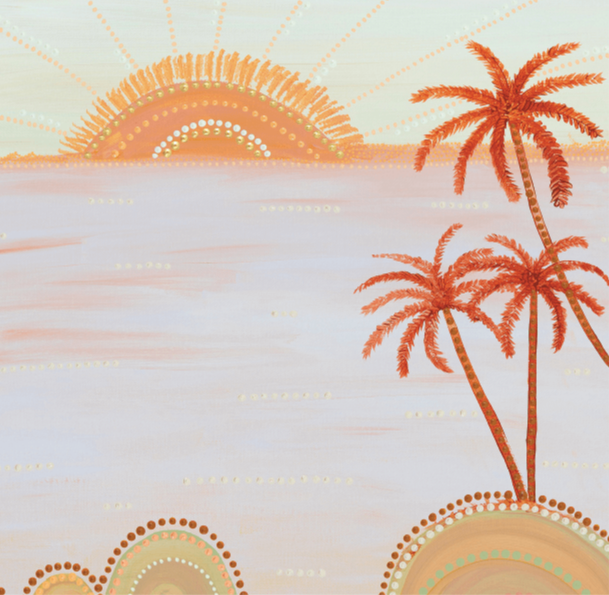 EARTH GREETINGS- Sand Hills and Salty Air- Greeting Card