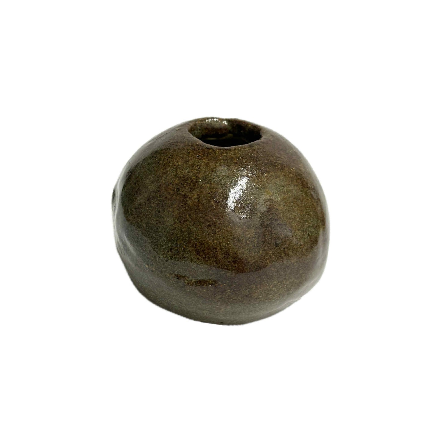 INSPIRED BY NATURE - Brushtail Round Vase – Brown