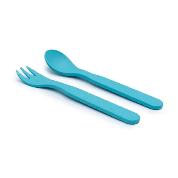 BOBO & BOO- Plant-Based Cutlery Set - Blue