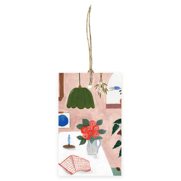 FLORA WAYCOTT - "Cosy Nook" Gift Tag
