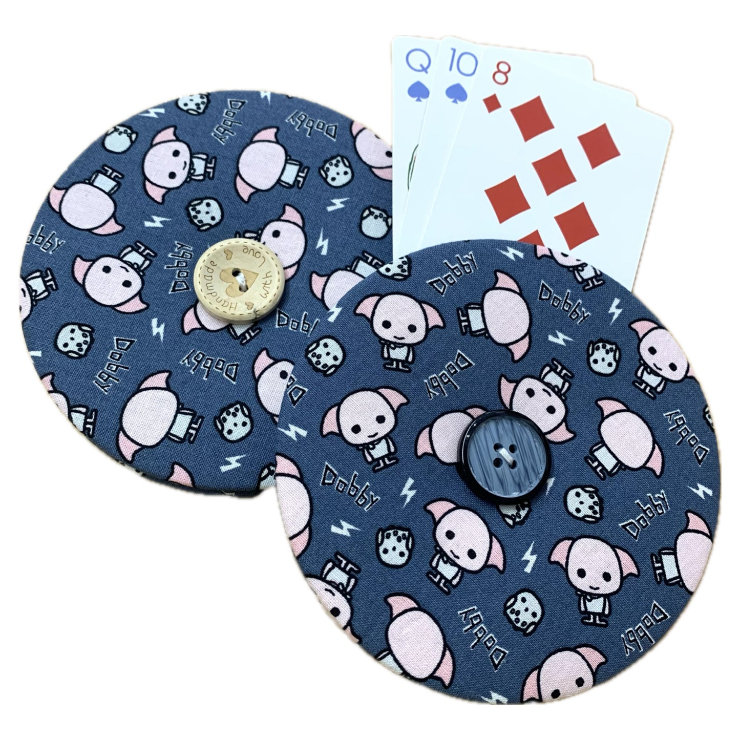 OH SEW ROSY: Playing Card Holders- DOBBY (HARRY POTTER)