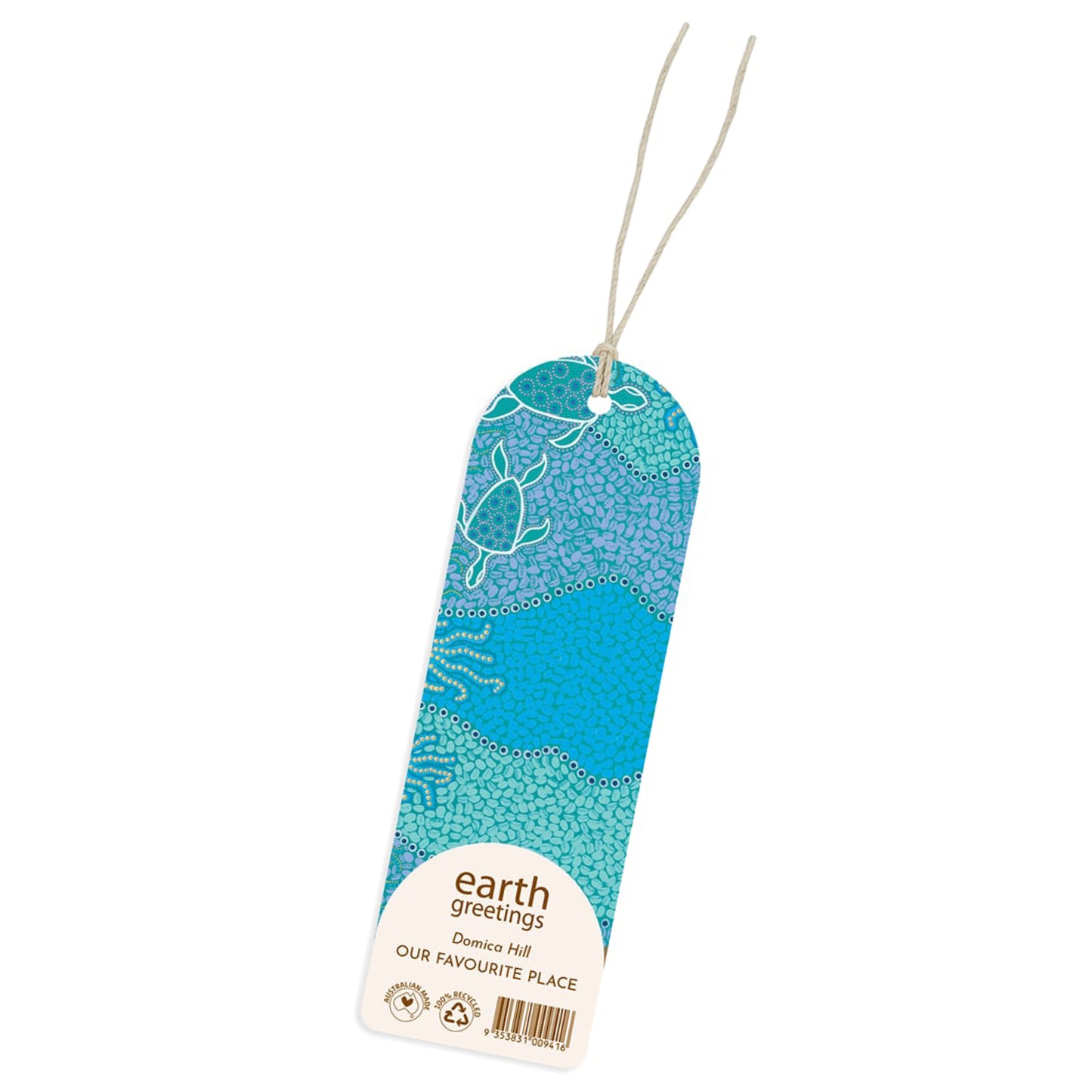 EARTH GREETINGS- Our Favourite Place- Bookmark