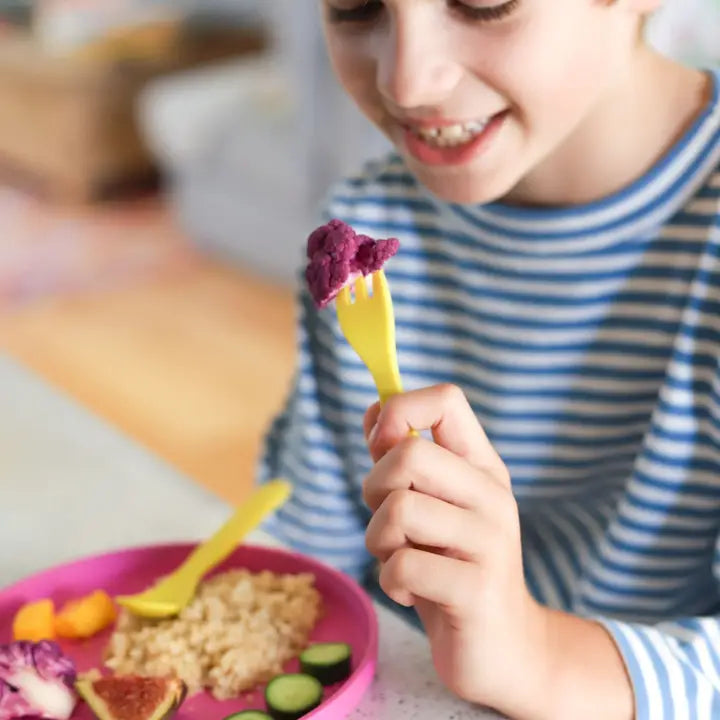 BOBO & BOO- Plant-Based Cutlery Set - Blue