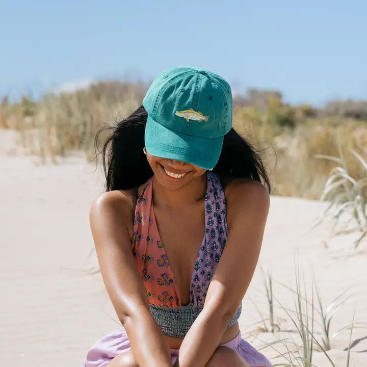 PALLION POINT - FISH LIDS - Barramundi Cap in Teal