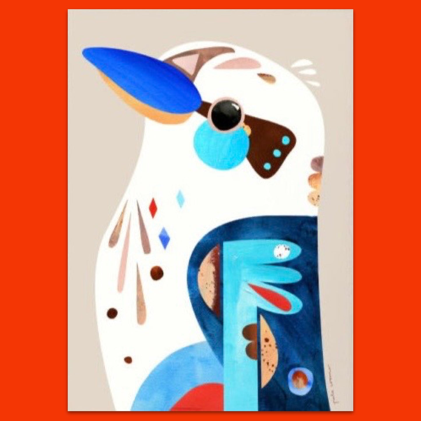 PETE CROMER - KOOKABURRA A3 FINE ART PRINT