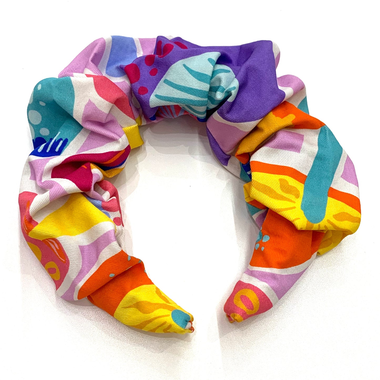 THIS BIRD HAS FLOWN - "Mushies" - JUMBO SCRUNCHIE HEADBANDS