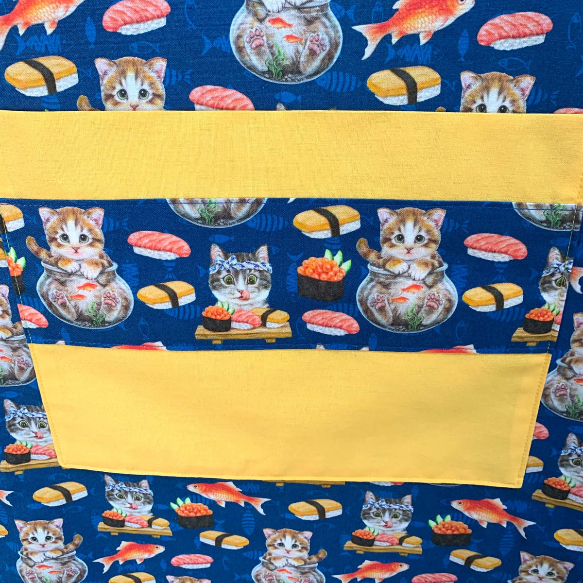 MUMMA WHOOPEE - "SUSHI CATS" Apron