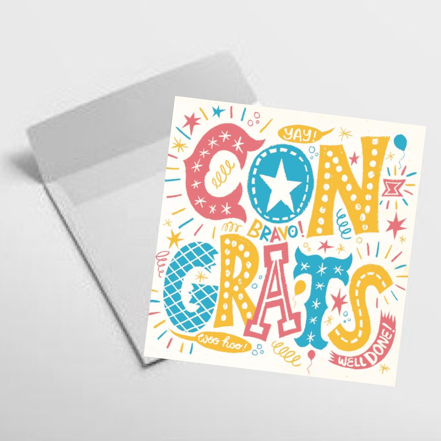 NUOVO - "Congrats" SMALL GREETING CARD
