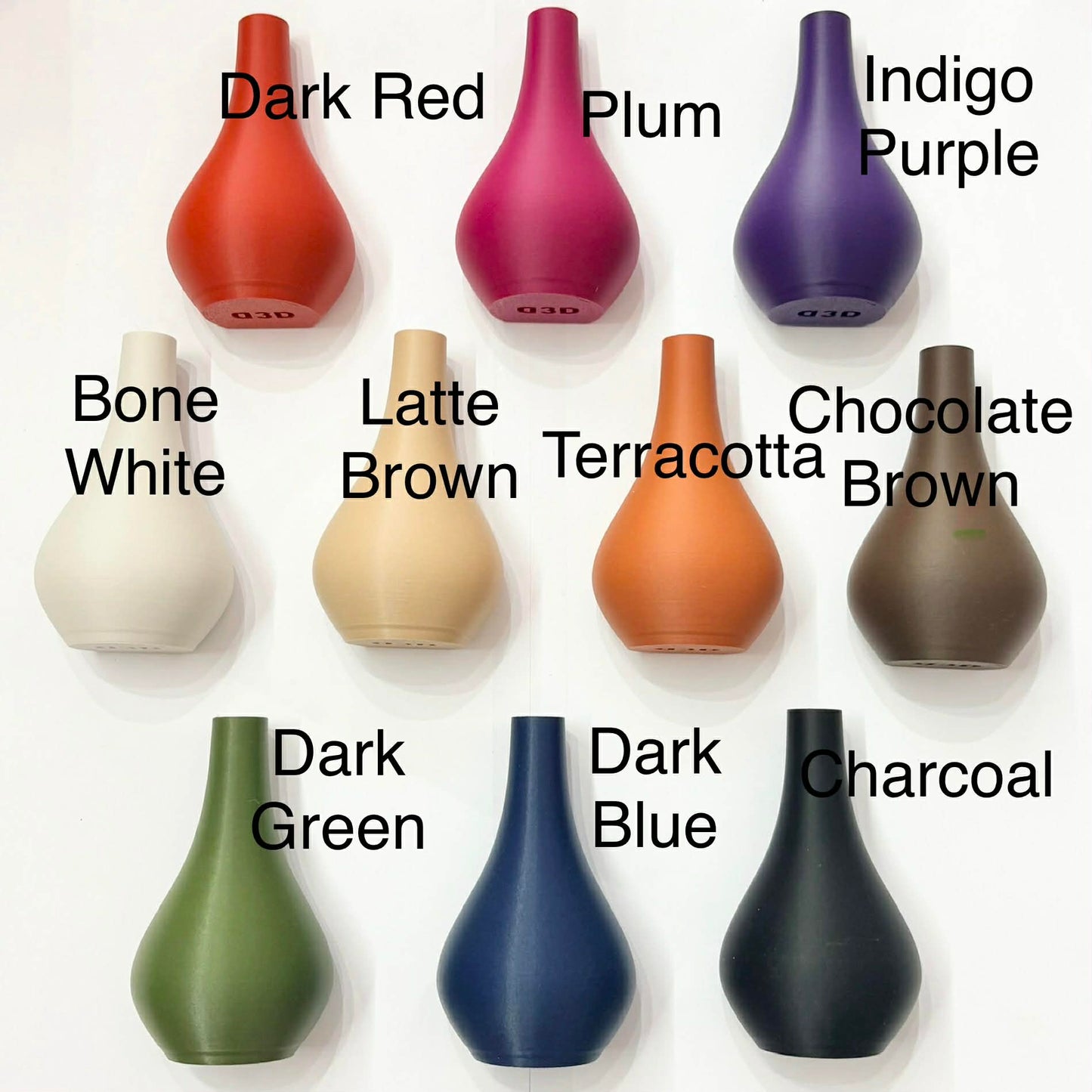 DWAYNSKI.3D - GREVILLIA BLOOMS - MAGNETIC BUD VASE WITH PRINTED FLOWER STEM