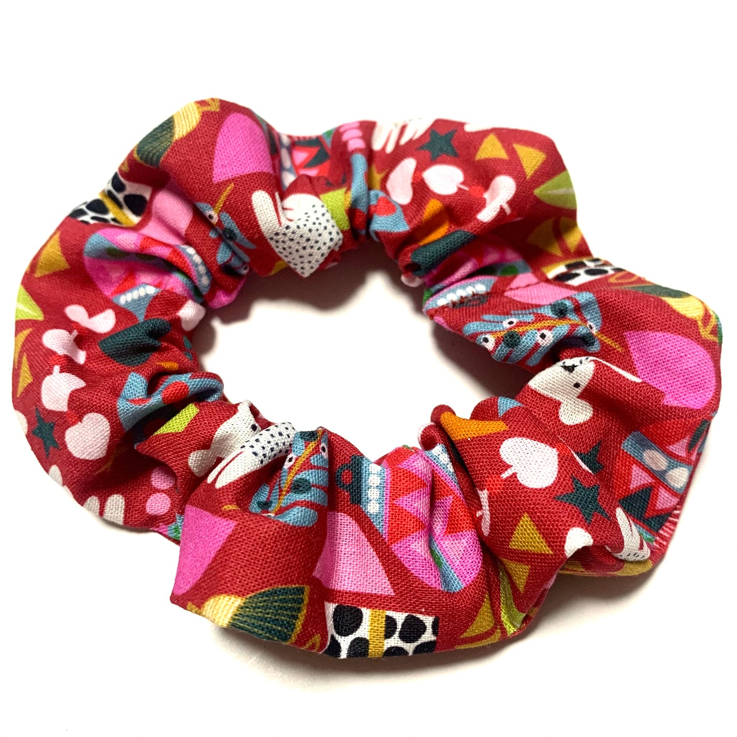 MUMMA WHOOPEE - Regular “Abstract Australiana” CHRISTMAS SCRUNCHIES
