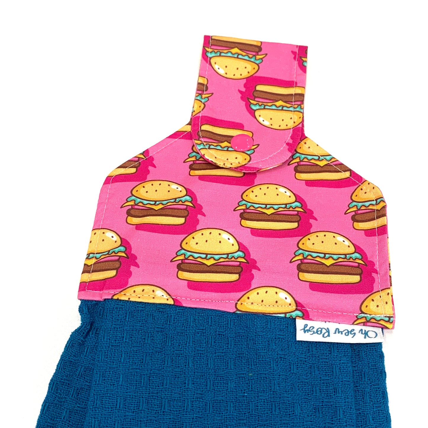 OH SEW ROSY: Hanging Towels- Burgers