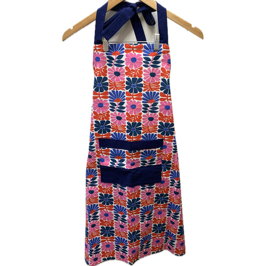 MUMMA WHOOPEE- "Folky Flowers" APRON- Jocelyn Proust Fabric