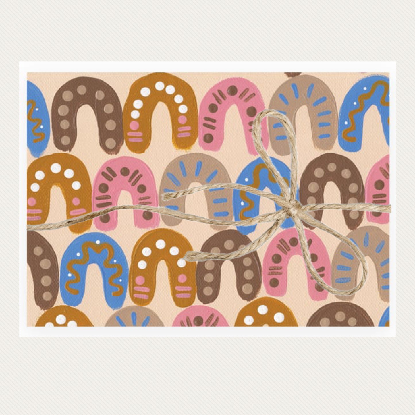EARTH GREETINGS- Being- Folded Gift Wrap