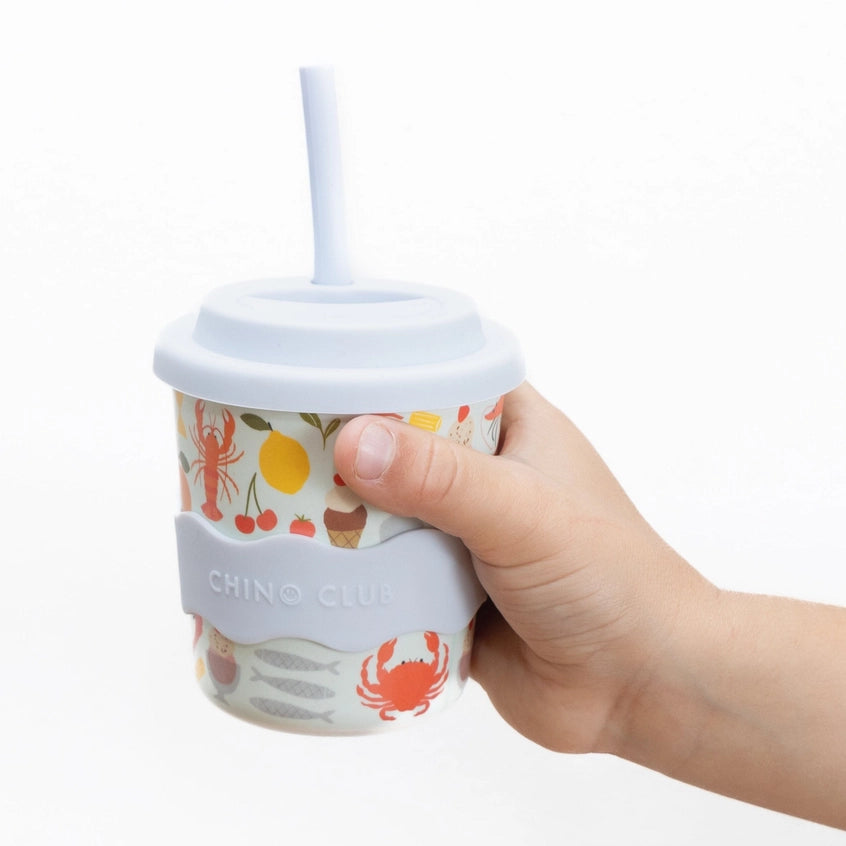 CHINO CLUB- Kids 8oz Reusable Cup- Amalfi