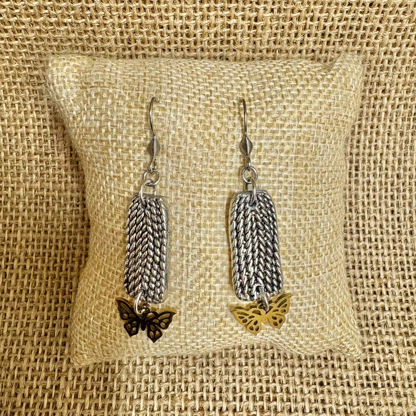 MOLLY MADE- Vintage Teaspoon Handle Earrings