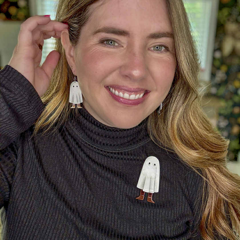 ERSTWILDER - "Dress Up Day Brooch" - HAUNTED AT HEART- HALLOWEEN COLLECTION