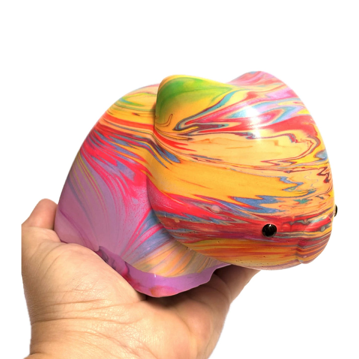 PETE CROMER - RESIN WOMBAT #3 - Sherbet Fizz