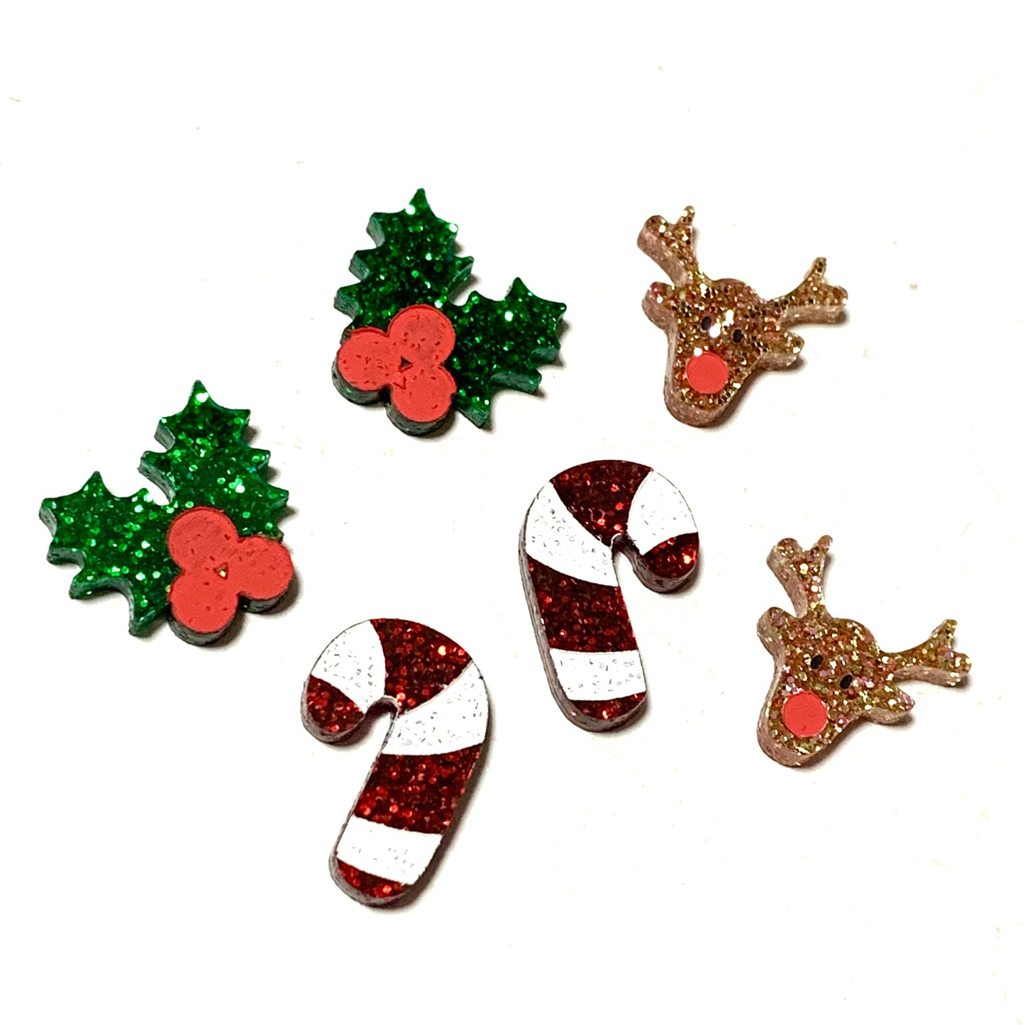 MAKIN' WHOOPEE - “Sparkly Reindeer” CHRISTMAS MINI CHRISTMAS STUDS