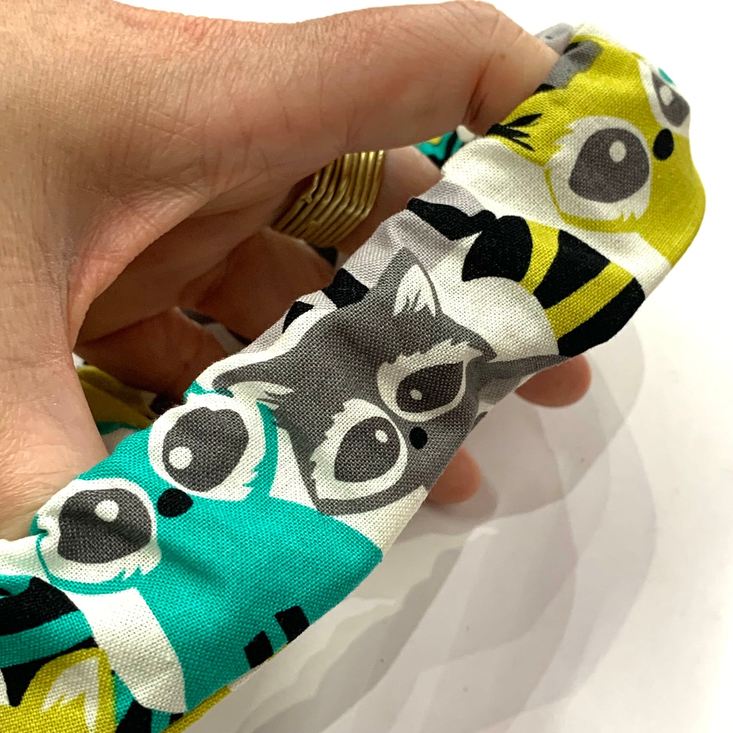 MUMMA WHOOPEE - "Racoons" REGULAR SCRUNCHIES