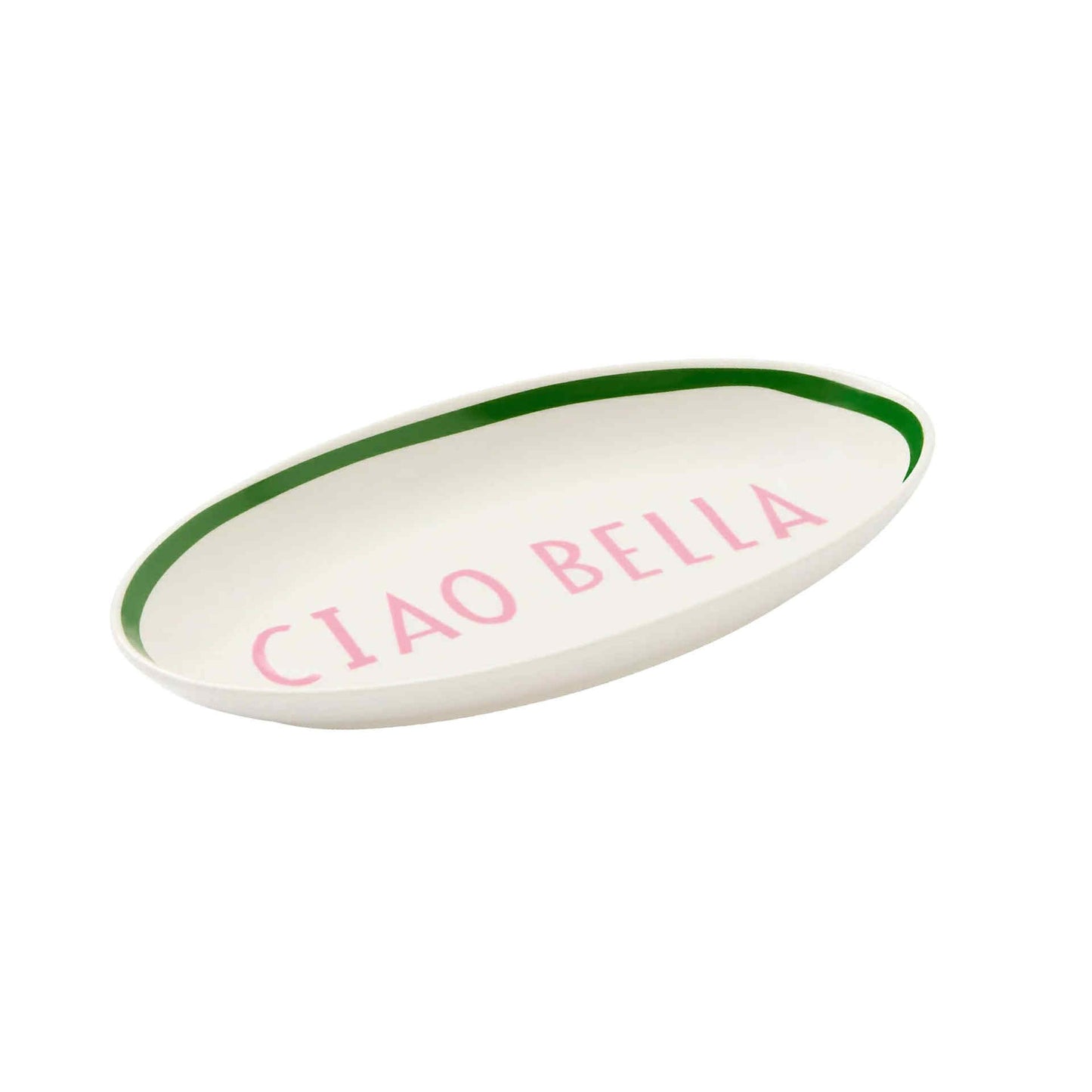 In The Roundhouse - "Ciao Bella" Oval Tray Small