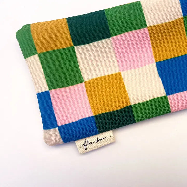 FABRIC DRAWER- Handmade Glasses Case - Picnic (Dark)