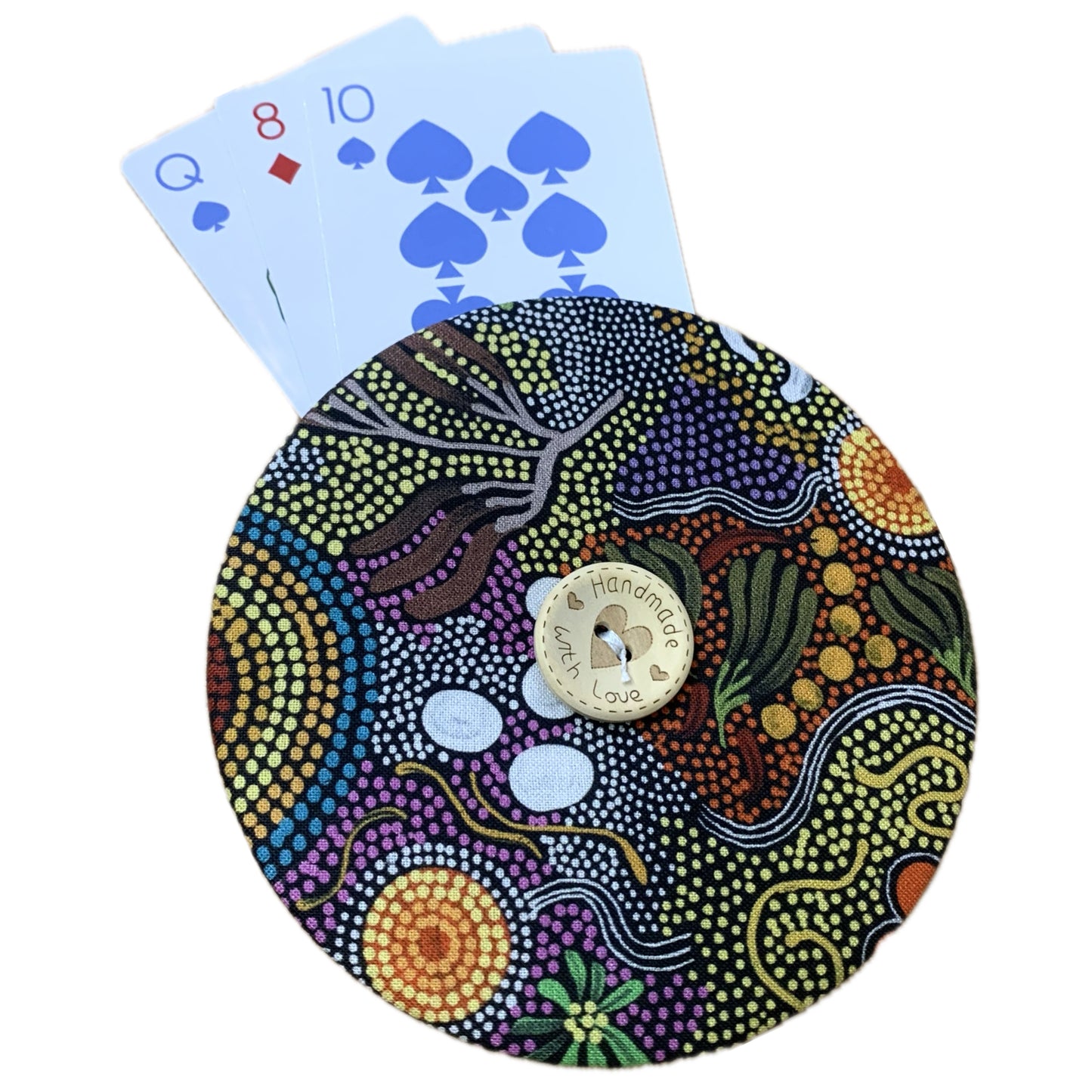 OH SEW ROSY: Playing Card Holders- BUDGERIGAR DREAMING