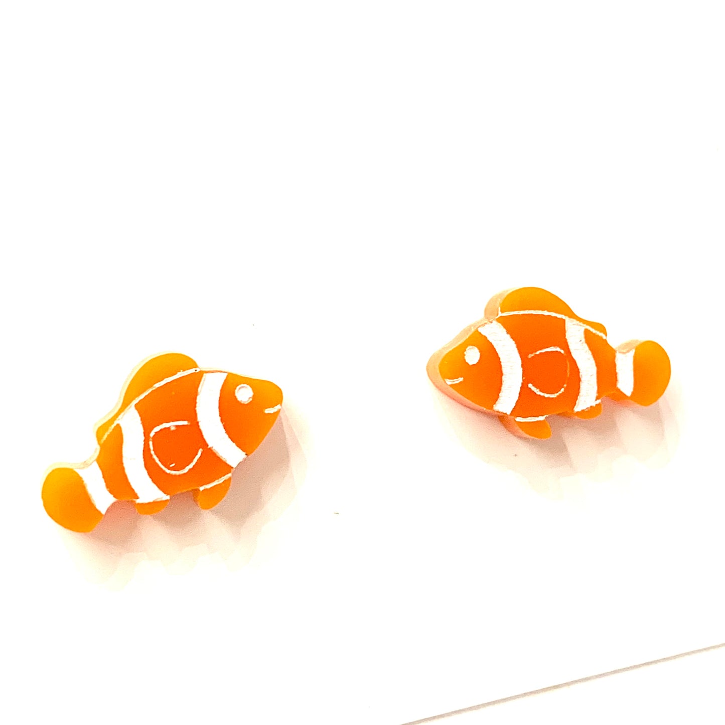 MAKIN' WHOOPEE - Clownfish Studs- Orange