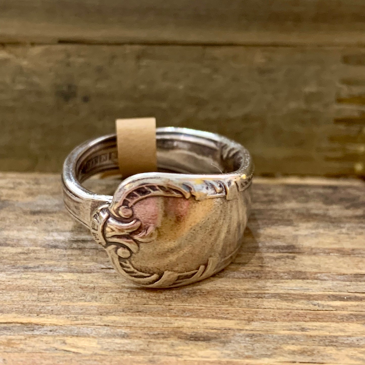 MOLLY MADE- Silverware Ring #3- Classic End