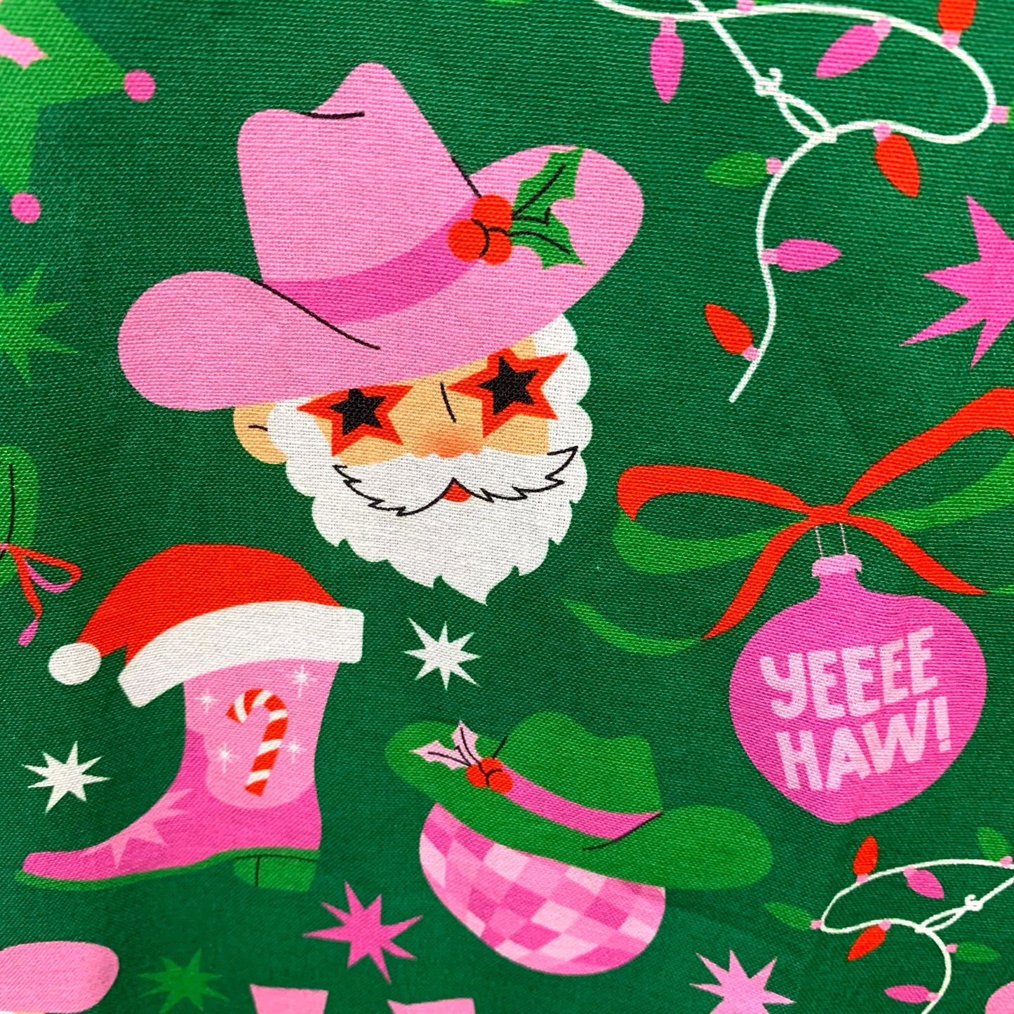 MUMMA WHOOPEE - "YEEHA SANTA" Apron
