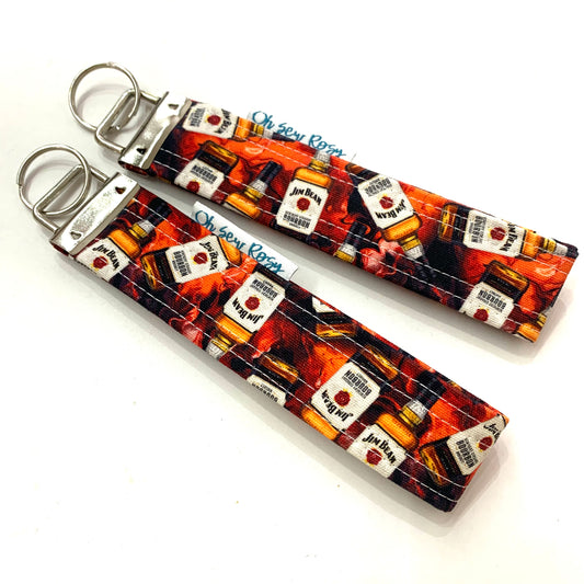 OH SEW ROSY: KEY FOBS/WRISTLET- JIM BEAM