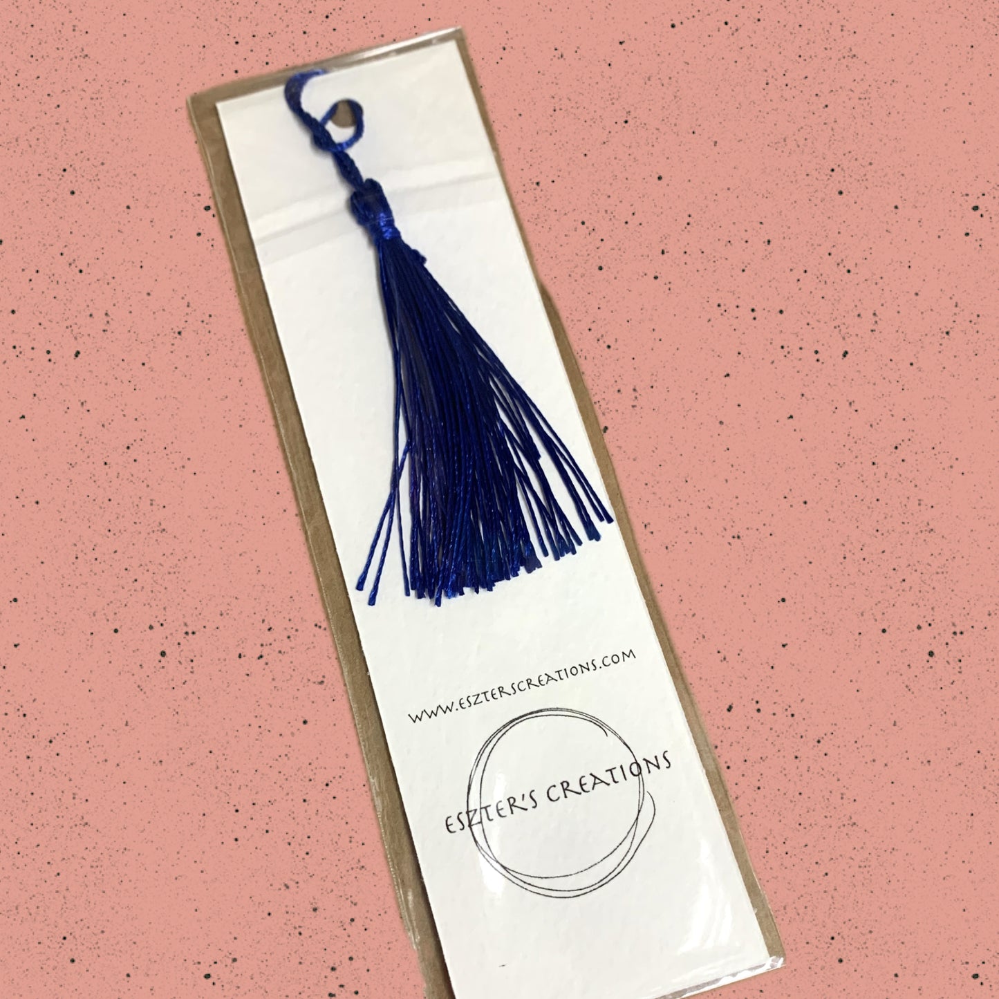 ESZTER'S CREATIONS- "Crustaceans" Bookmark- Textured Paper
