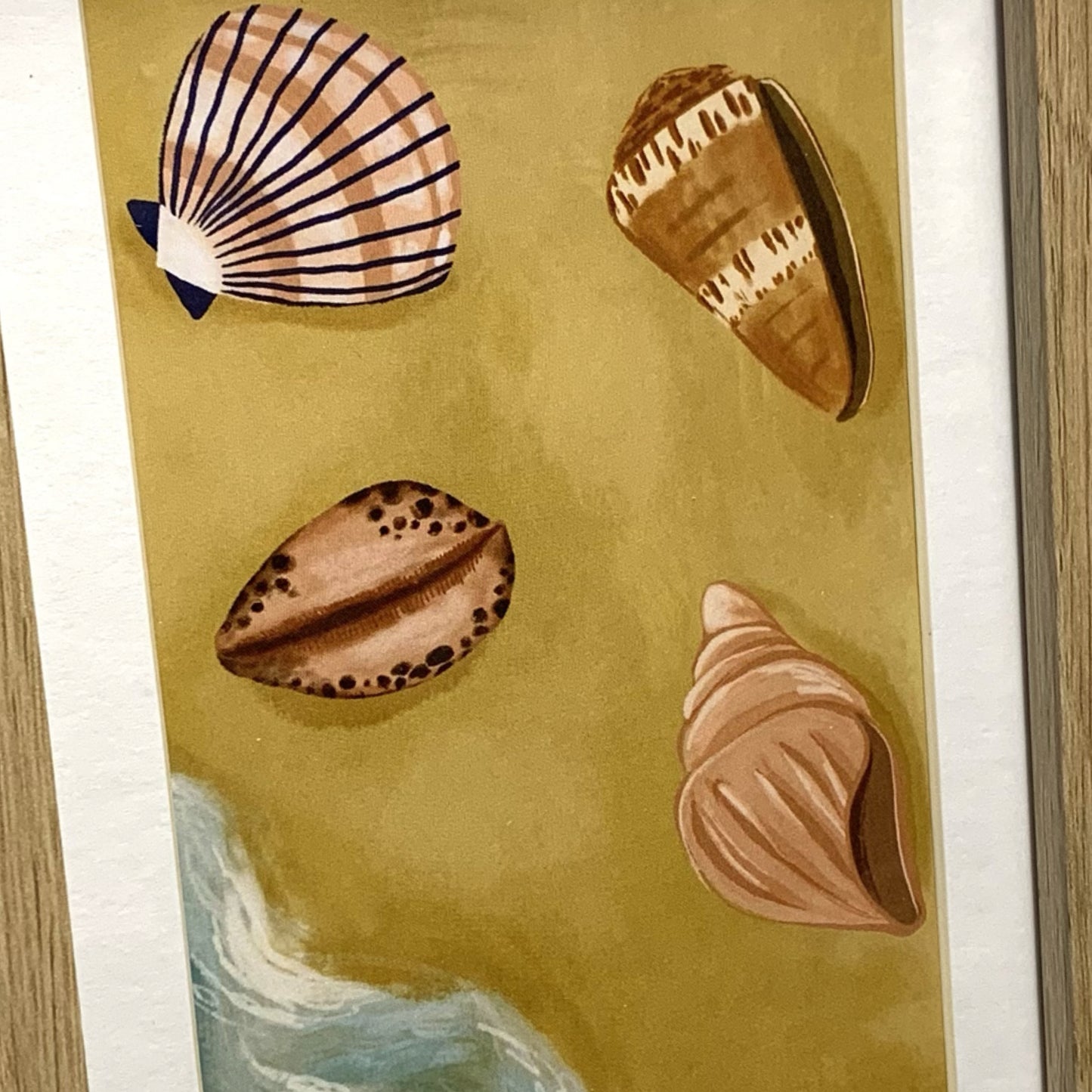 MAKIN' WHOOPEE- Framed "Seashells" Print by Chloe Aquilina