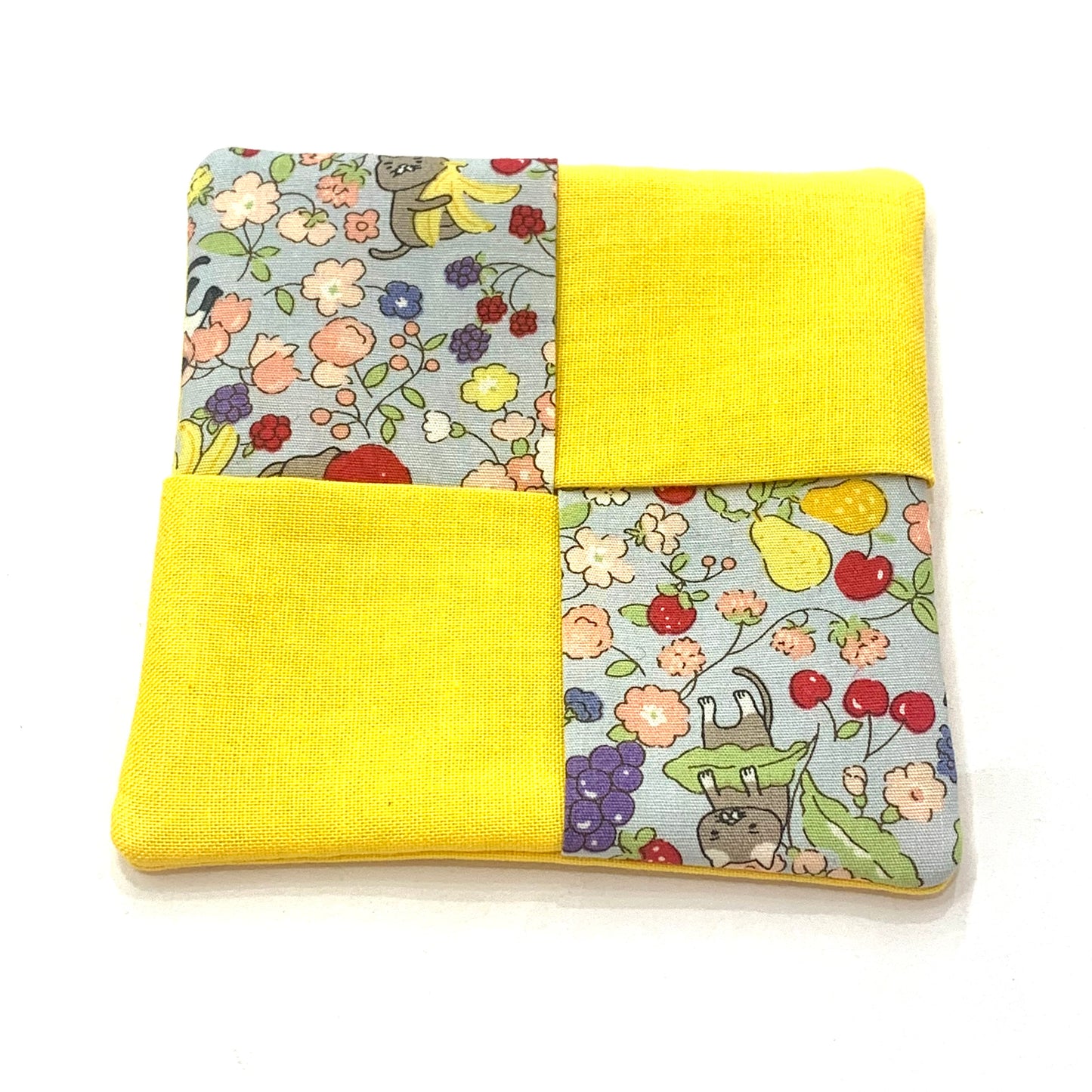 MUMMA WHOOPEE- SINGLE WINE GLASS SLIPPER/COASTERS- Cute Cats