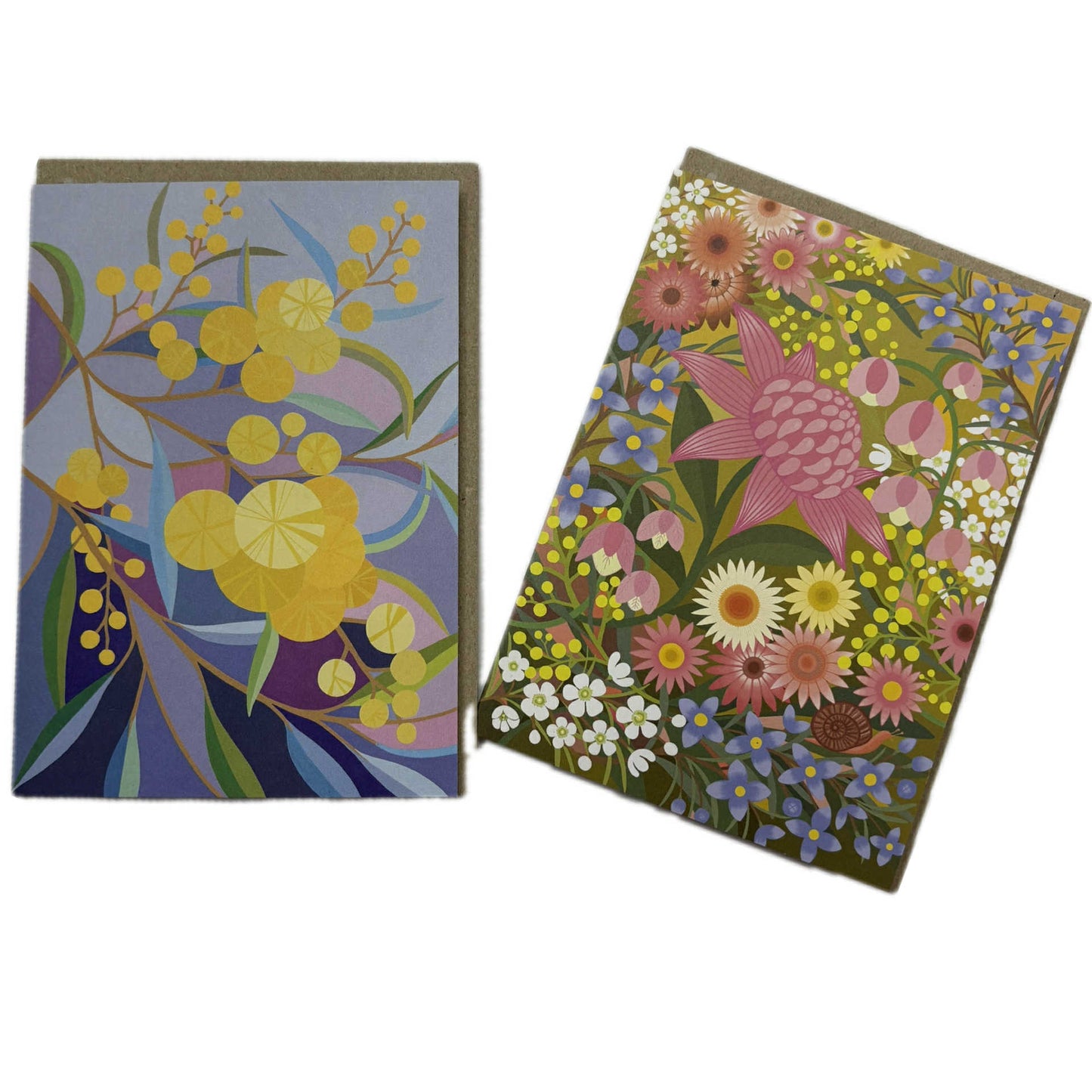 EARTH GREETINGS- Golden Spring- Greeting Card