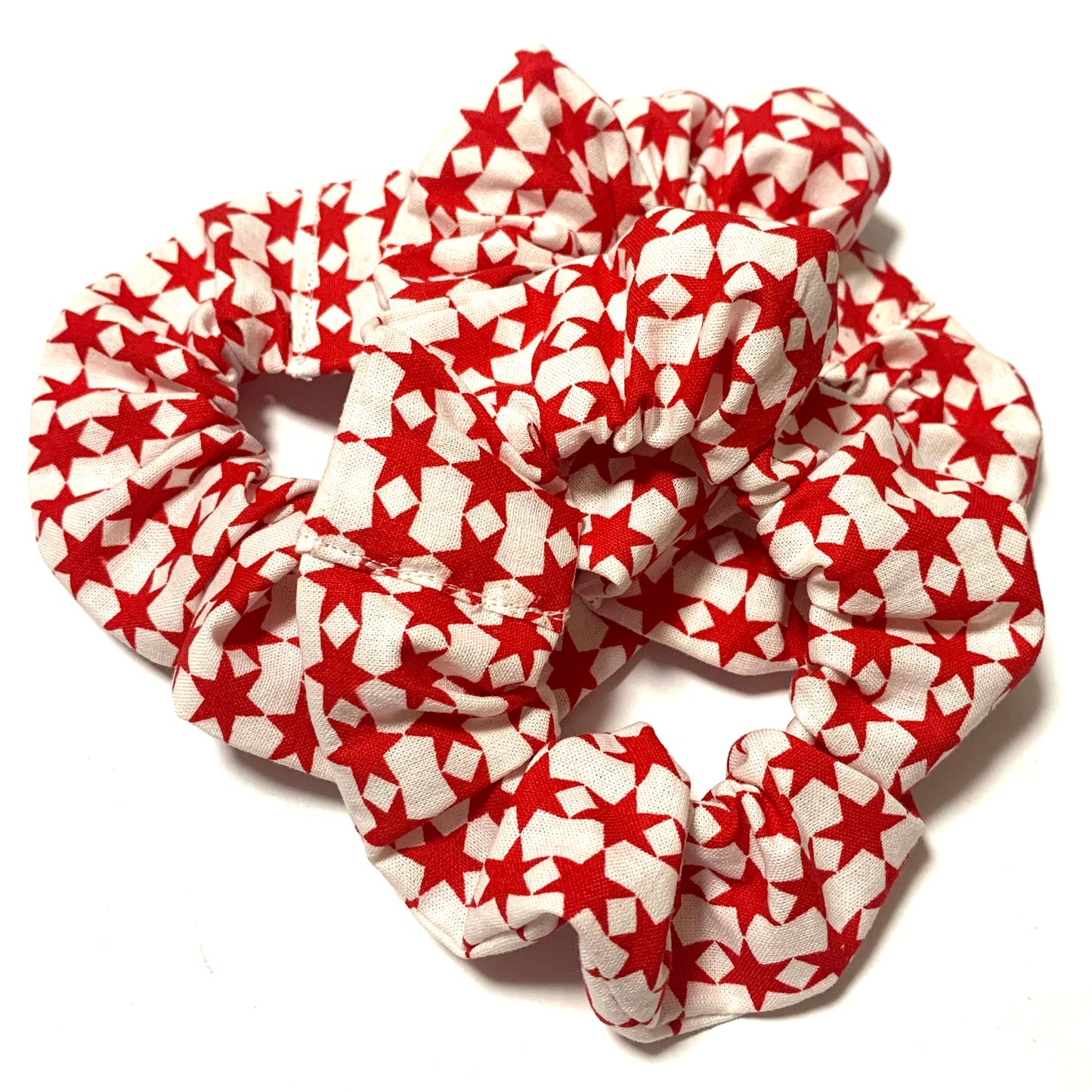MUMMA WHOOPEE - Regular “Christmas Stars” SCRUNCHIES