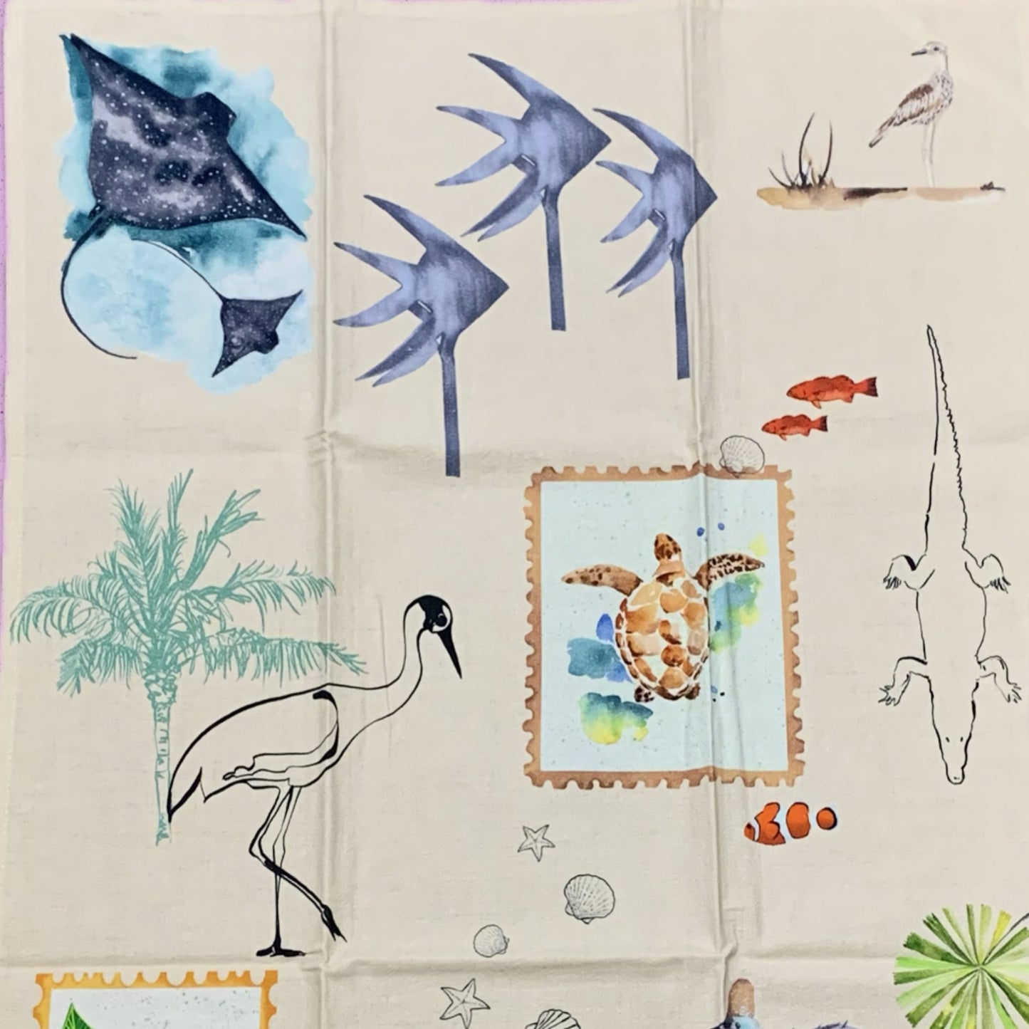 ESZTER'S CREATIONS - "Cairns"- Tea Towel