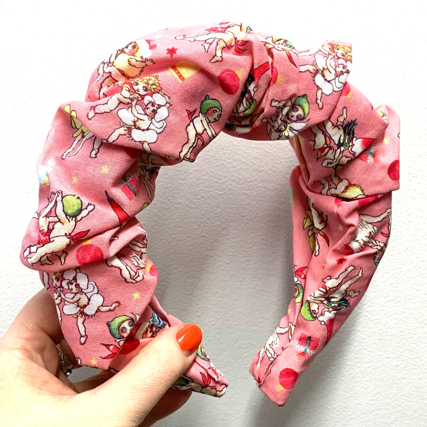 MAKIN WHOOPEE - BIG SCRUNCHIE CHRISTMAS HEADBANDS- May Gibbs Gumnut Babies