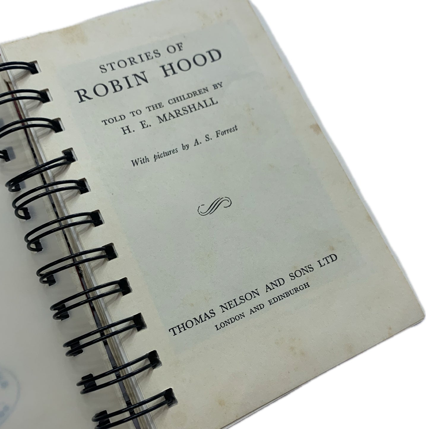 THIS BIRD HAS FLOWN - Rebound Book Journals- Robin Hood