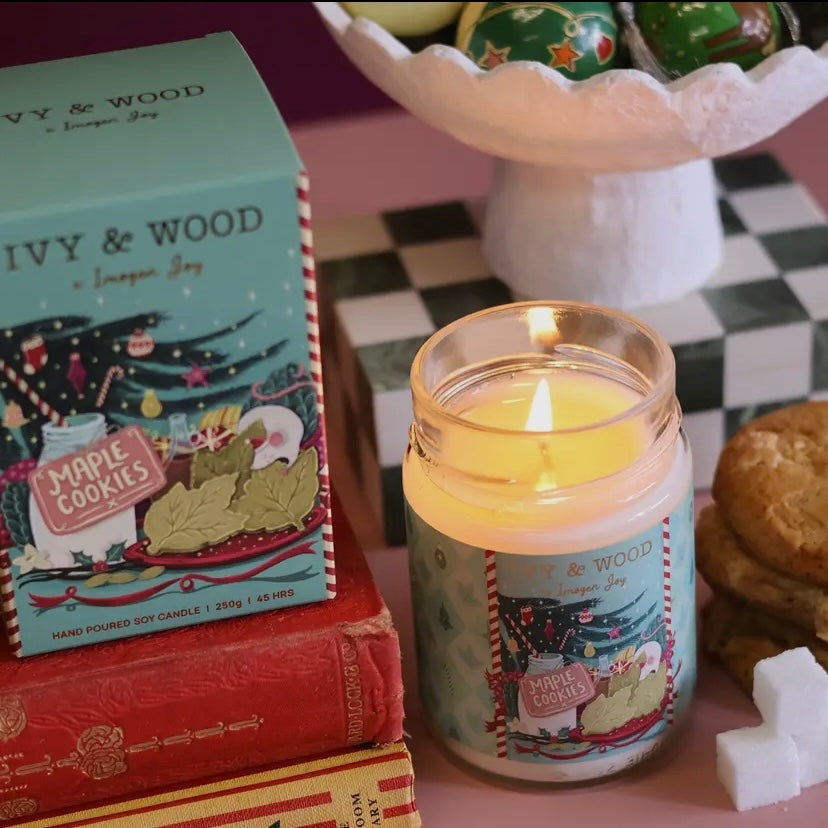 IVY & WOOD - "Maple Cookies"-Limited Edition Christmas Candle