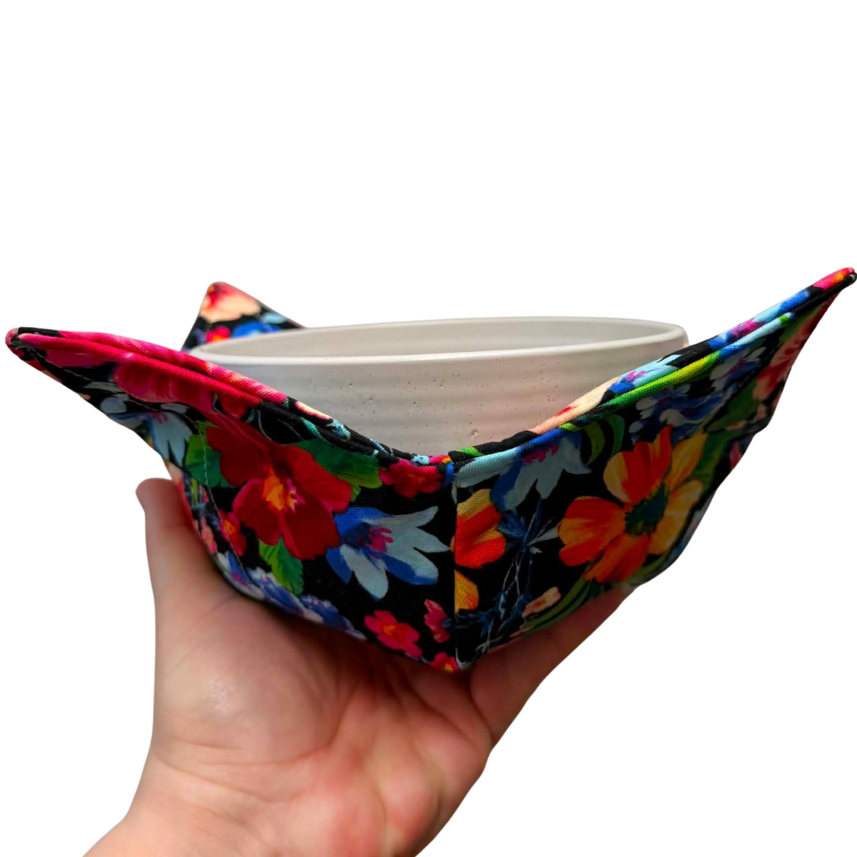 OH SEW ROSY: Bowl Cosies- Flower Garden