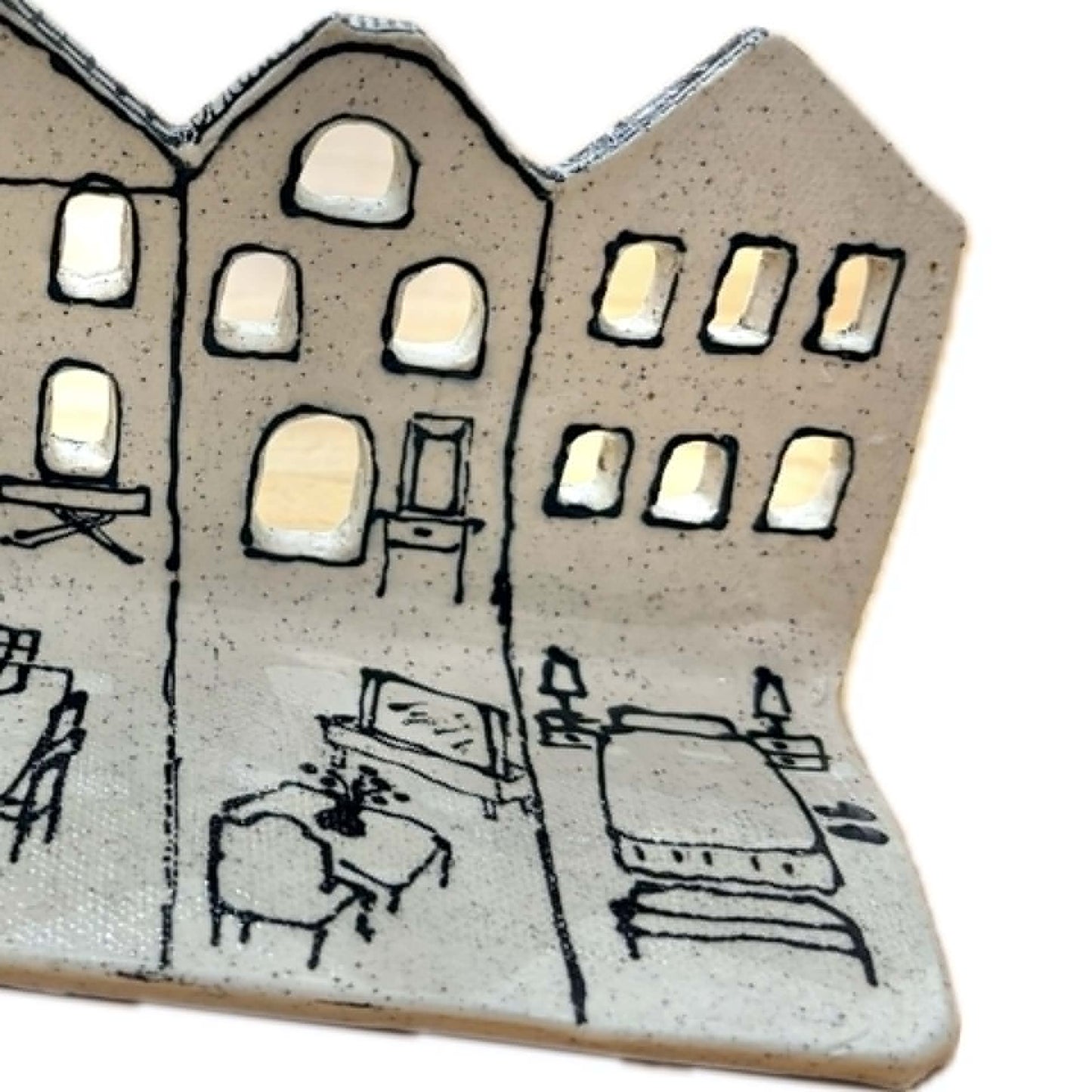 BELOVED POTTERY - Village - Tea Light Holder 9