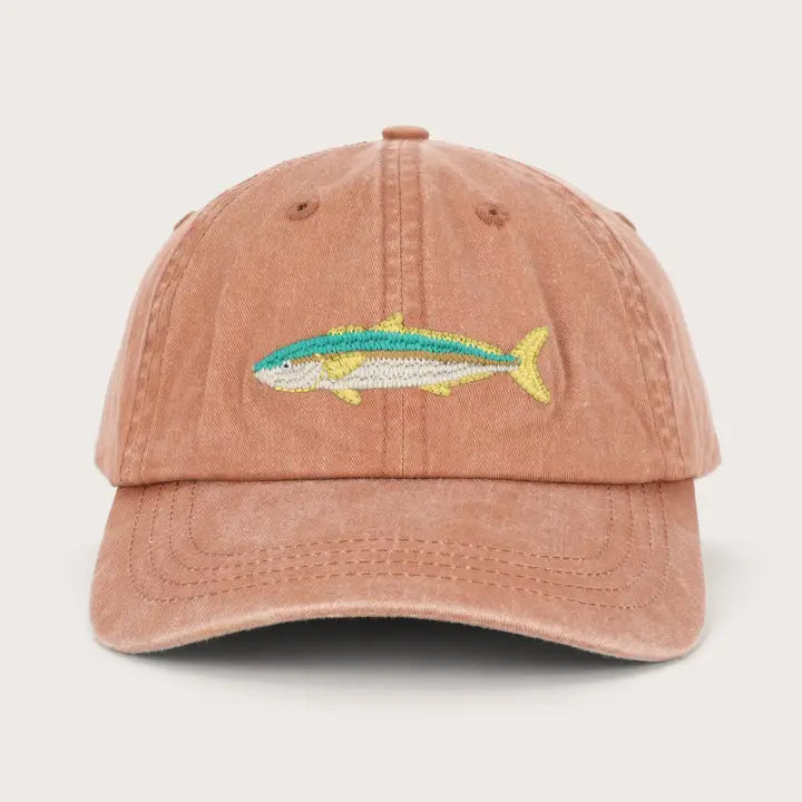 PALLION POINT - FISH LIDS - Kingfish Cap in Rust